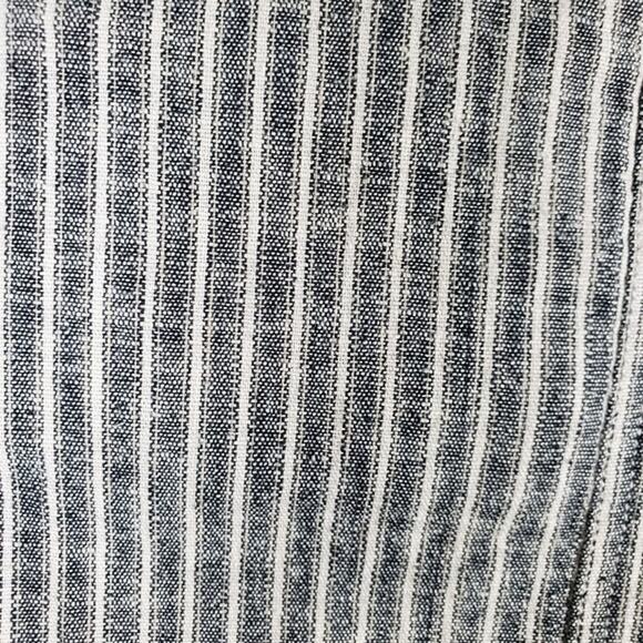 Sundance Andover Wide Leg Linen Striped Pants Size 16 - Picture 4 of 5